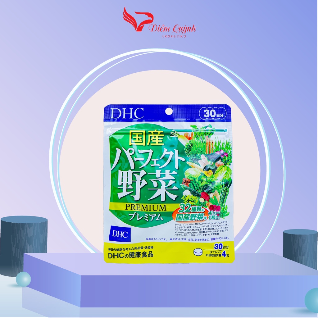 Viên uống DHC rau củ quả Premium Nhật Bản
