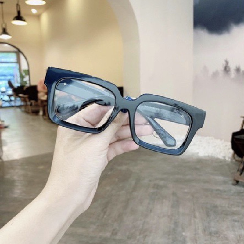 Kính thời trang OFF WHITE cá tính,kính mắt nam nữ dáng vuông sành điệu,phong cách thích hợp đi chơi,chụp ảnh,cafe
