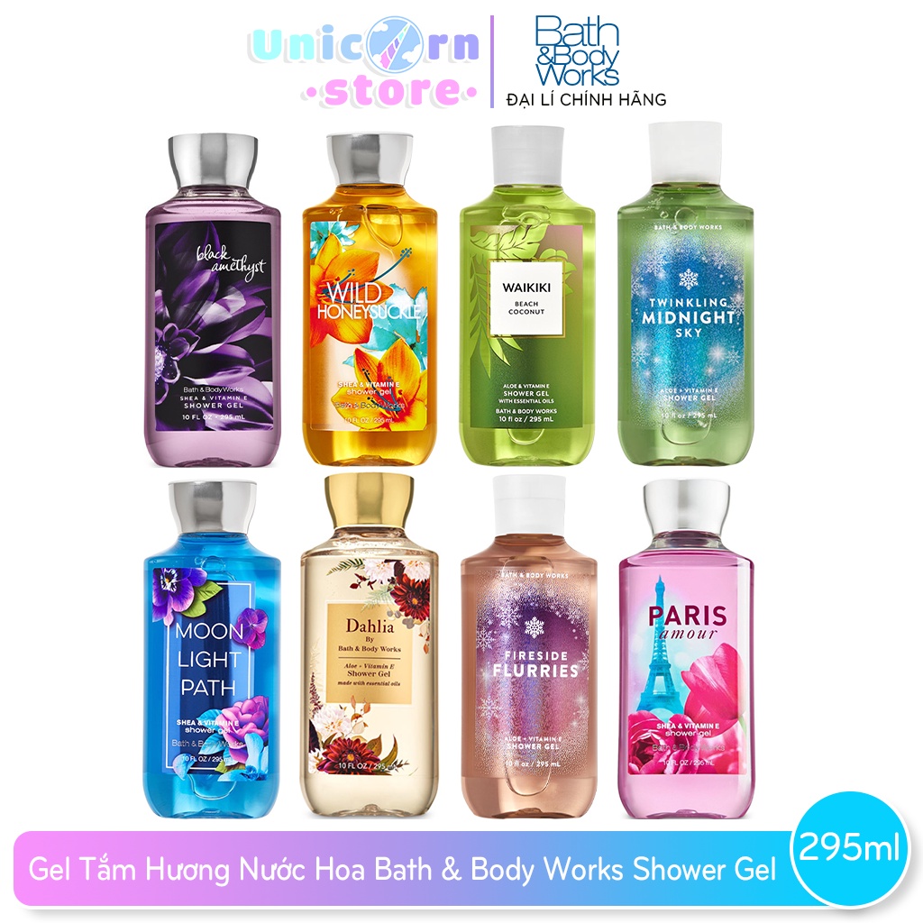 Gel Tắm Hương Nước Hoa Bath &amp; Body Works Shower Gel 295ml