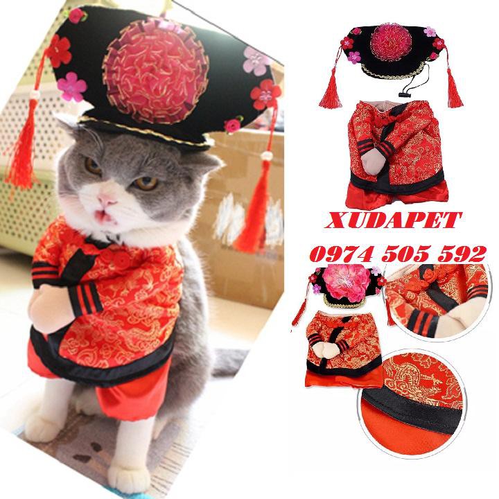 ÁO COSPLAY HOÀNG CHÂU CÔNG CHÚA CHO CHÓ MÈO SIÊU DỄ THƯƠNG XUDAPET – AHCCC21