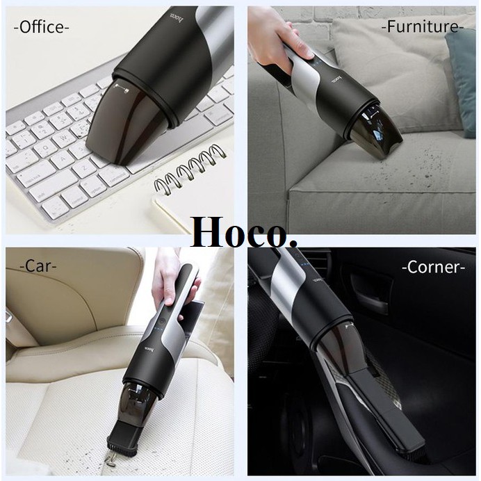 Máy hút bụi cầm tay mini xe hơi PH16 Hoco Chính Hãng Siêu sạch | BigBuy360 - bigbuy360.vn