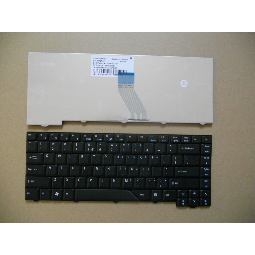 (KEYBOARD) BÀN PHÍM LAPTOP ACER 4710 dùng cho Aspire 4220 4315 4320 4330 4510 4520 4710 4715 4720 4730 4910 4920 4930