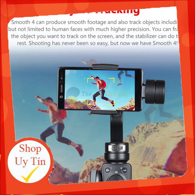 [SALEOFF] (hàng chính hãng) Tay cầm chống rung gimbal Zhiyun smooth 4 - Bảo hành 12 tháng - Shop Thế Giới Điện Máy ..