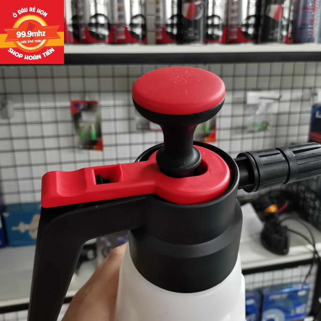 Combo Bình Xịt Bọt Tuyết 2L Và Nước Rửa Xe BZ Vệ Sinh Xe Máy Xe Ô Tô Bình Cầm Tay Tiện Lợi