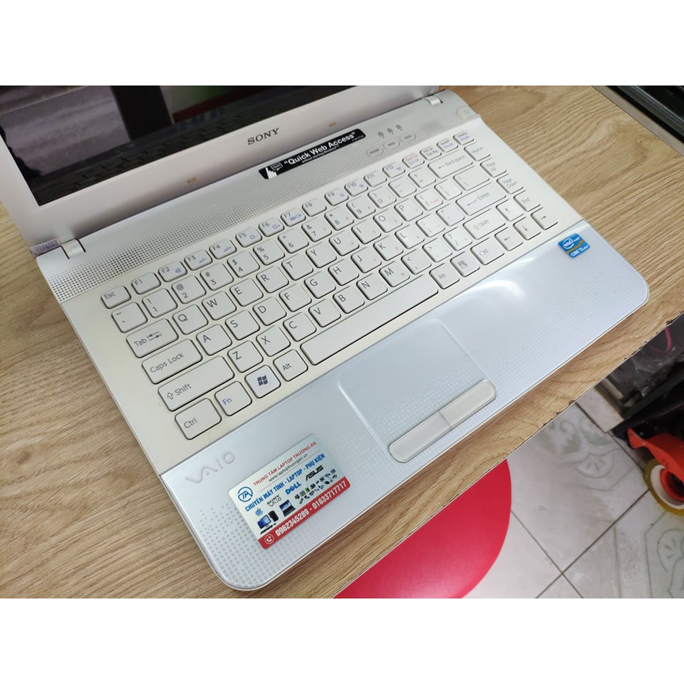 Laptop Cũ Rẻ Sony Vaio VPCEA Trắng Core i5_Ram 4G_ổ 320G_Tặng đủ phụ kiện | BigBuy360 - bigbuy360.vn