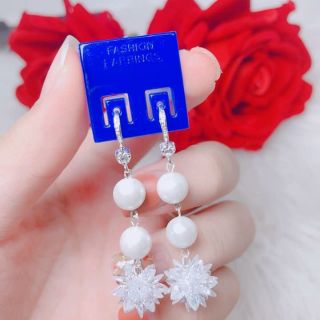 Bông tai bạc hàng trai nặng. ( ảnh thật)