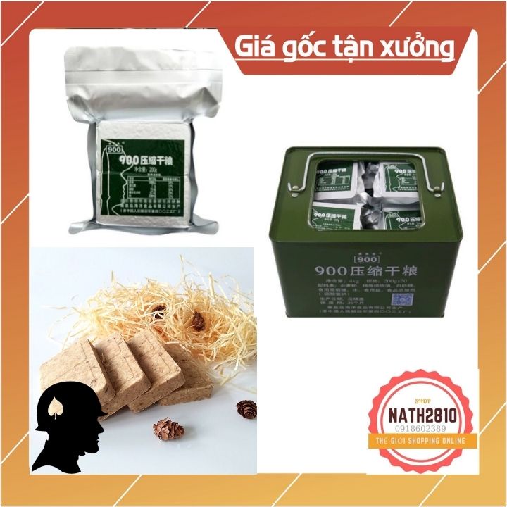 Lương khô gói 200gr - Lương khô BA SAO 900 loại I