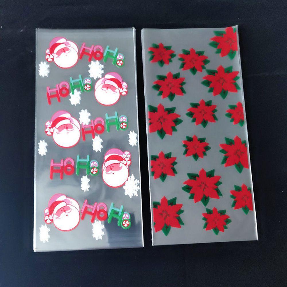 Túi Nhựa Đựng Kẹo Họa Tiết Giáng Sinh