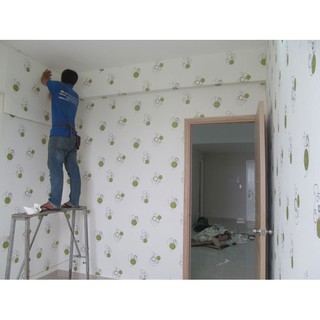 keo bột giấy dán tường dùng chung với  keo sữa