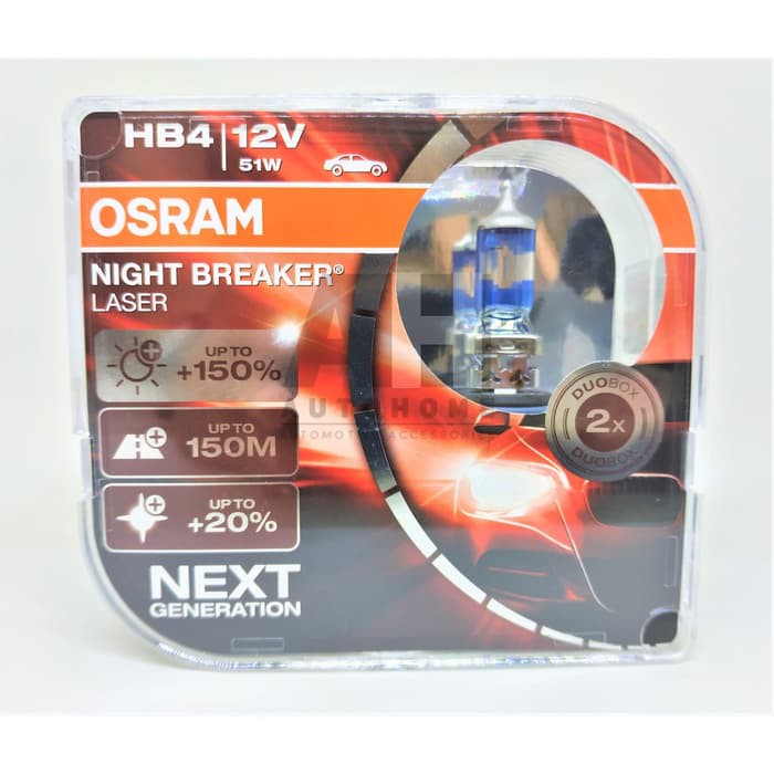Đèn Laser Osram Hb4 9006 Nbr / Nbl / Night Breaker