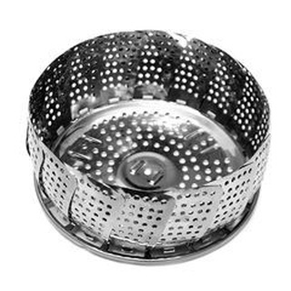 RỔ HẤP xoè inox - hấp thức ăn xếp gọn