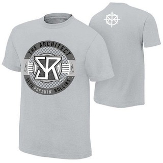 Áo phông WWE Seth Rollins "The Architect Freakin" xám