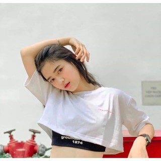 Set Áo Croptop + Áo trong về hàng