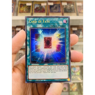 Thẻ Bài YugiOh! Mã DUOV-EN052 - Card of Fate - Ultra Rare - 1st Edition