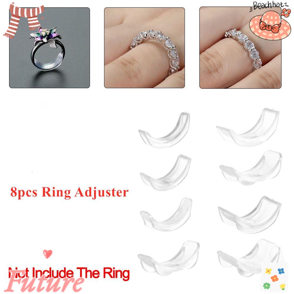Set 8 Đệm Điều Chỉnh Kích Thước Nhẫn Vô Hình