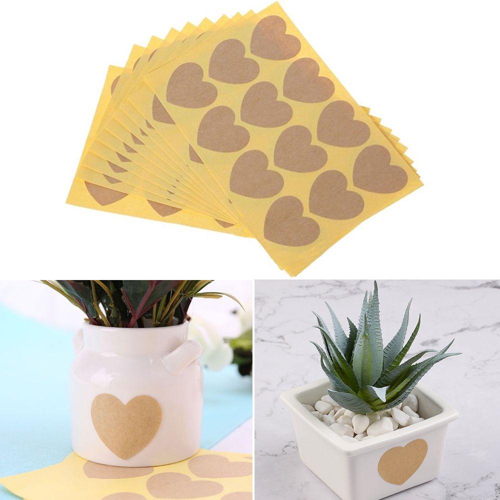 Set 120 Nhãn Dán Trang Trí Bánh Kẹo Bằng Giấy Tự Dính DIY