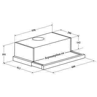 MÁY HÚT MÙI TEKA TL 6310