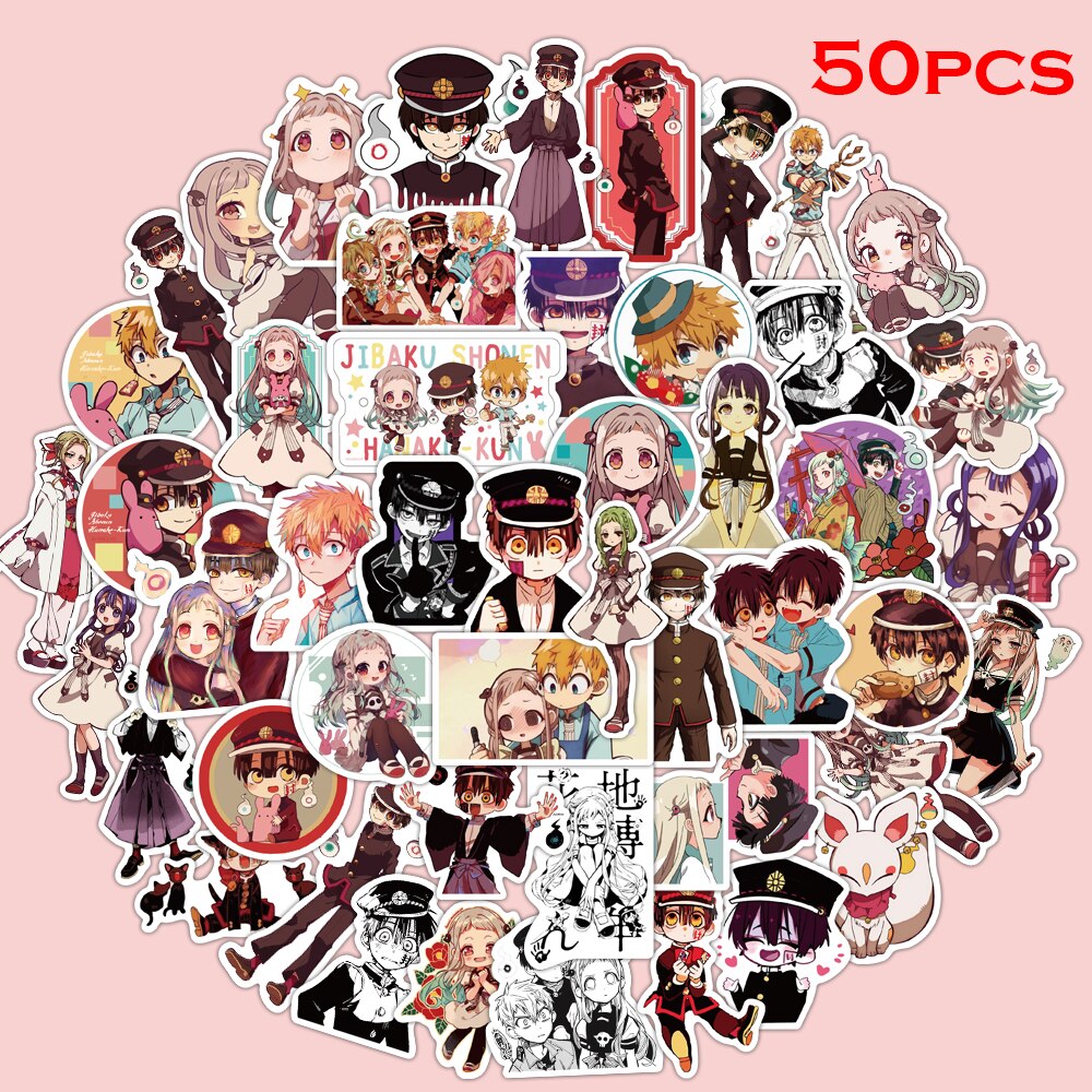 Set 10/ 25/ 50 miếng dán trang trí hình các nhân vật hoạt hình ngộ nghĩnh