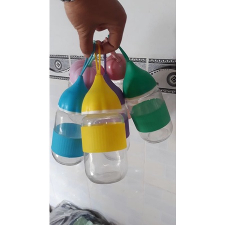 BÌNH ĐỰNG NƯỚC THỦY TINH 350ML SIÊU DỄ THƯƠNG