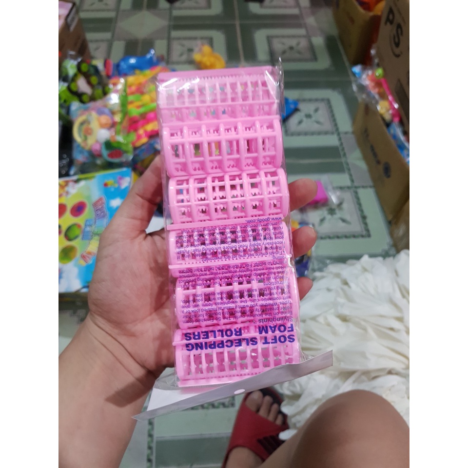 Combo 6 lô nhựa cuốn tóc