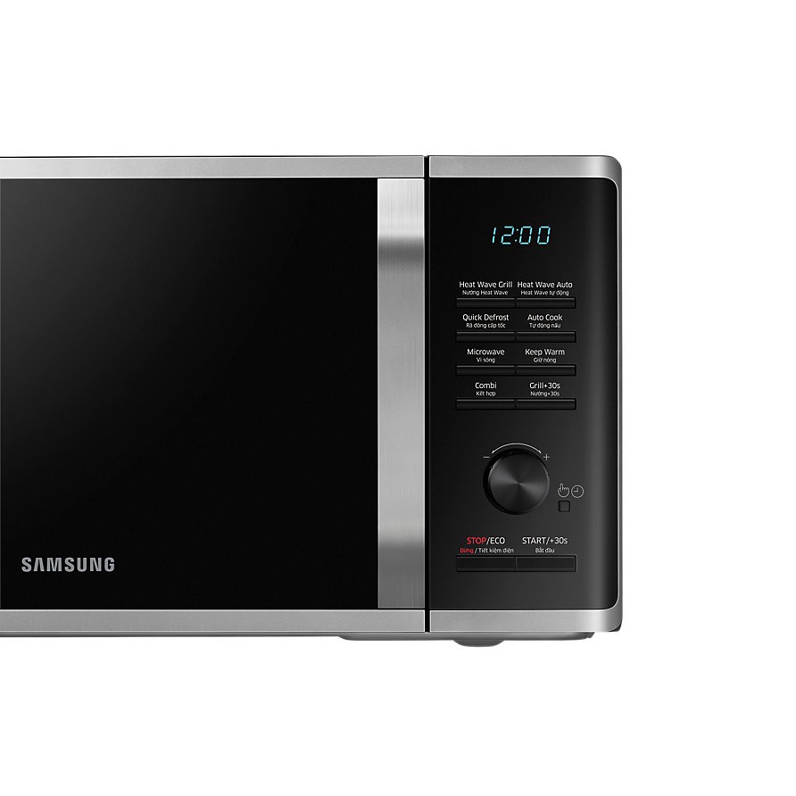 Lò Vi Sóng Tráng Men Có Nướng Samsung MG23K3515AS/SV(23 lít)