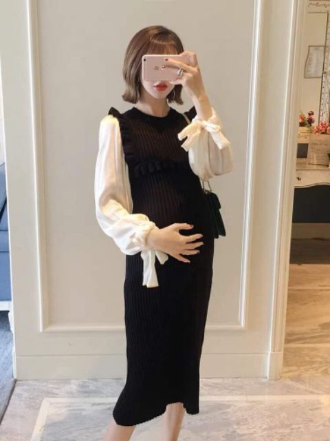 VÁY LEN FRESZ TAY ĐÁP LỤA