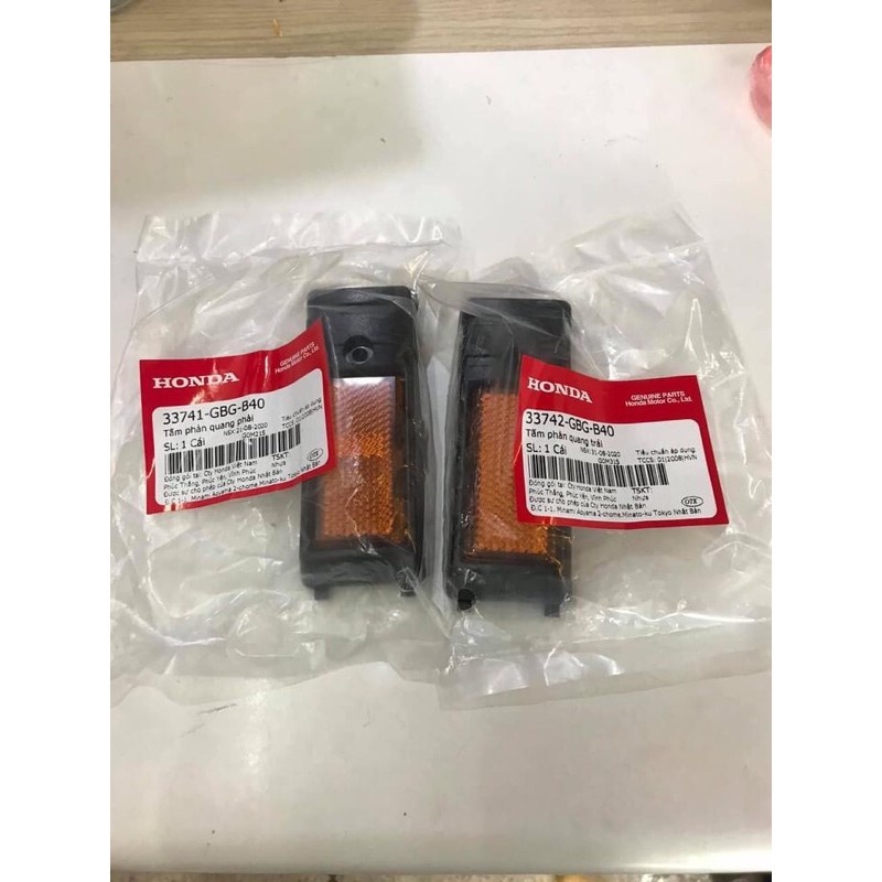 Mắt cua ốp vai xe Dream [ CHÍNH HÃNG ] phản quang lắp cho dream thái và dream việt các đời hàng xịn