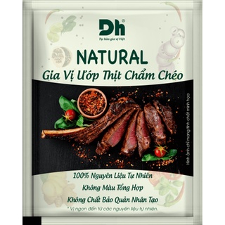 Gói natural gia vị ướp thịt chẩm chéo - thương hiệu dh foods