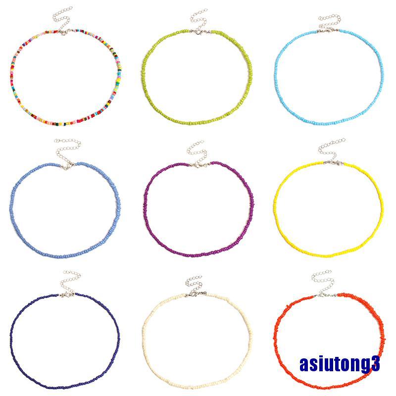 Set 3 Vòng Cổ Choker Handmade Phong Cách Bohemian Dành Cho Nữ