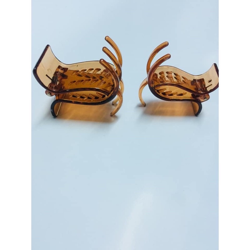 Kẹp Tóc 3 Răng Màu Đen/Nâu/Nâu Sang Trọng Và Dễ Gắn Để phối Hợp Cho Nữ