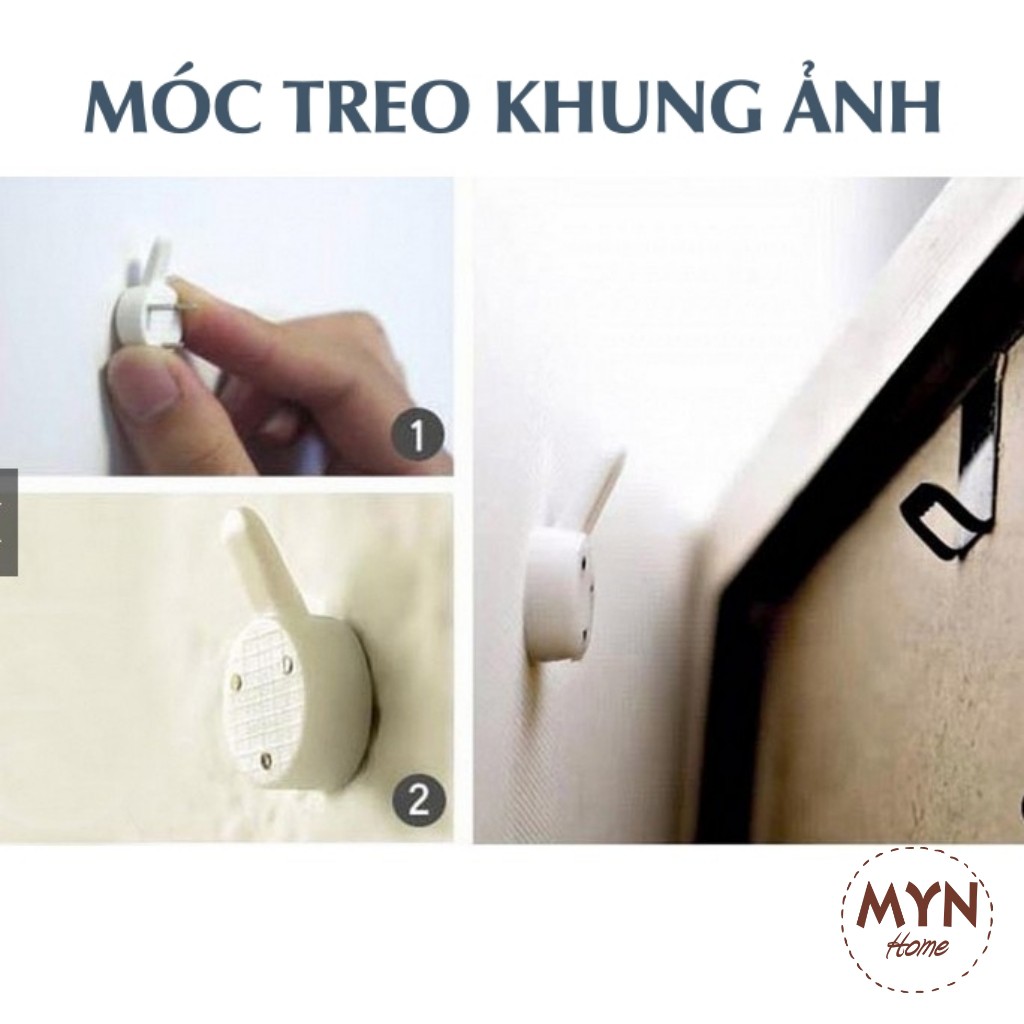 Đinh ba chân, đinh treo ảnh, đinh đóng tường không cần khoan tường (nhiều cỡ)