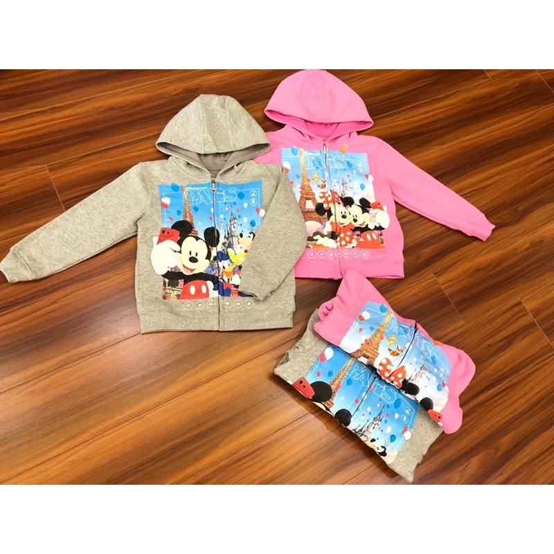 áo khoát mickey bé gái