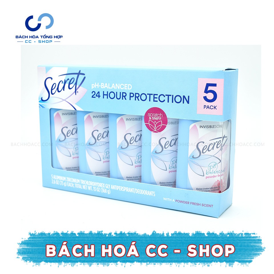 Lăn Khử Mùi Secret 73g