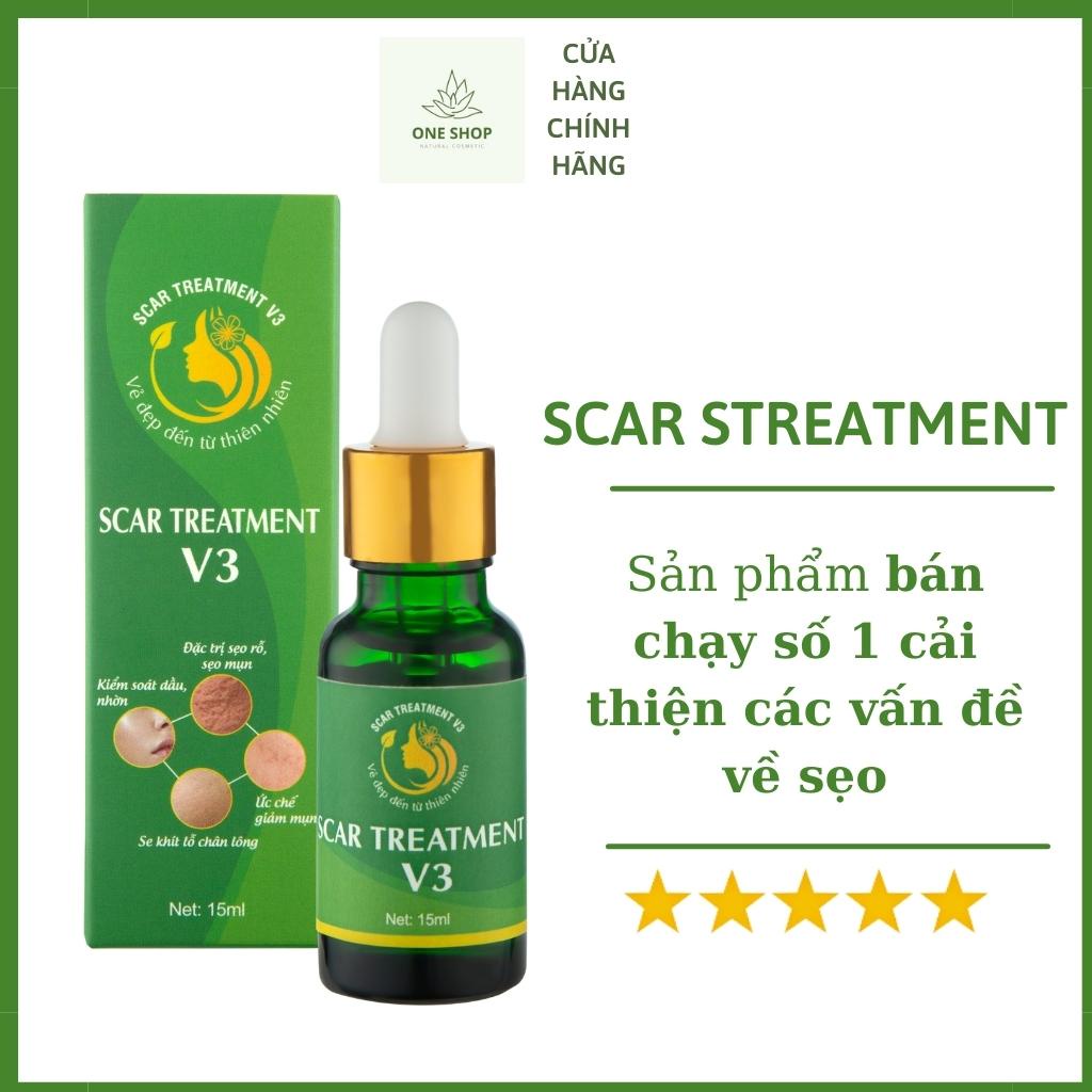 Serum giảm sẹo lỗi lõm rỗ lâu năm Streanment V3 15ml