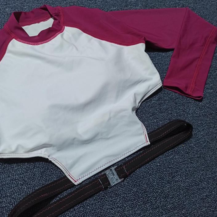 Lẻ áo bơi nữ dài tay croptop thun lạnh dày đẹp 😍 | BigBuy360 - bigbuy360.vn