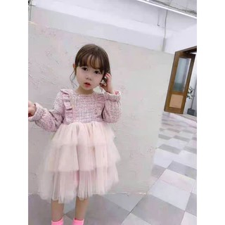 Váy dạ cao cấp cho bé gái