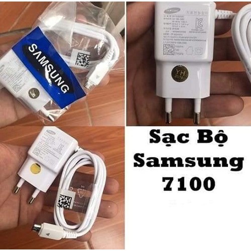 [BH 1 ĐỔI 1] Sạc liền cáp Samsung 5V - 2A - Sạc nhanh chân cắm Micro dùng cho các dòng điện thoại Androi