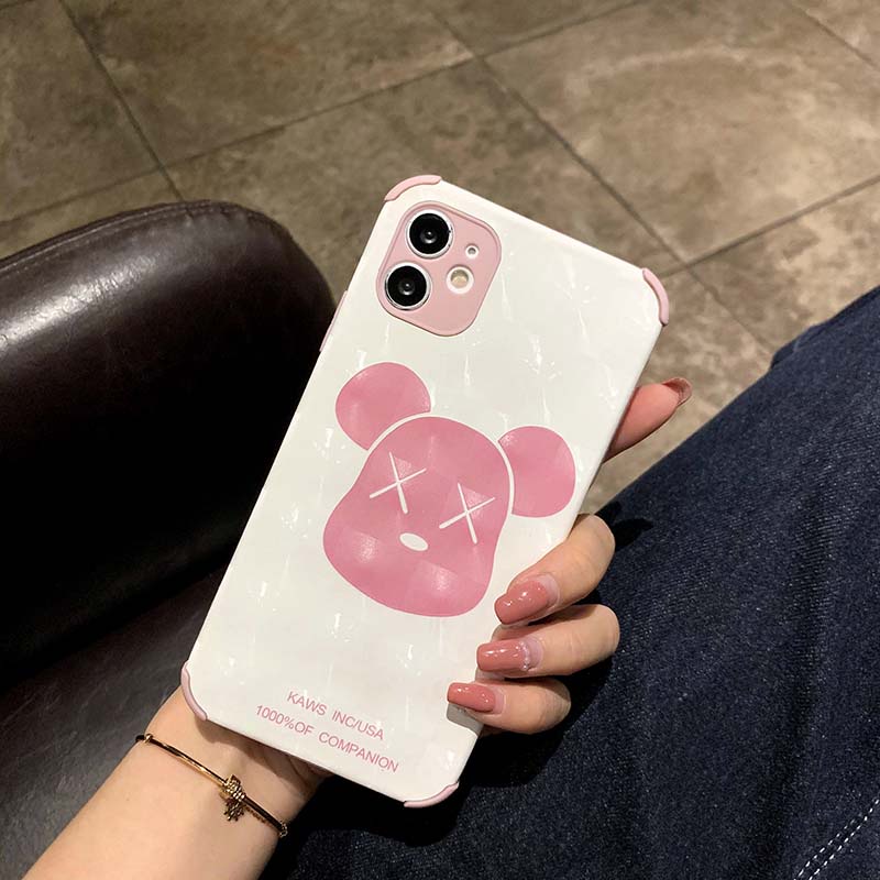 Ốp Điện Thoại TPU Silicon Mềm Chống Bụi Chống Sốc Hình Gấu Cho Iphone11 12 Pro Max 6 6s 7 8 Plus X Xs Xr Xsmax | BigBuy360 - bigbuy360.vn