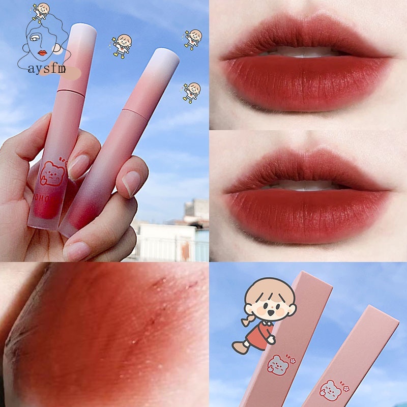 Son Môi Dạng Lỏng Lâu Trôi Với 4 Màu Lựa Chọn