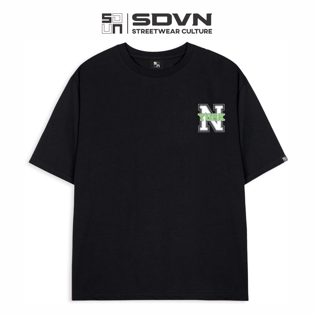 Áo Thun Cotton Unisex Nam Nữ SDVN N York