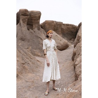 M-H Store - Đầm midi oasis