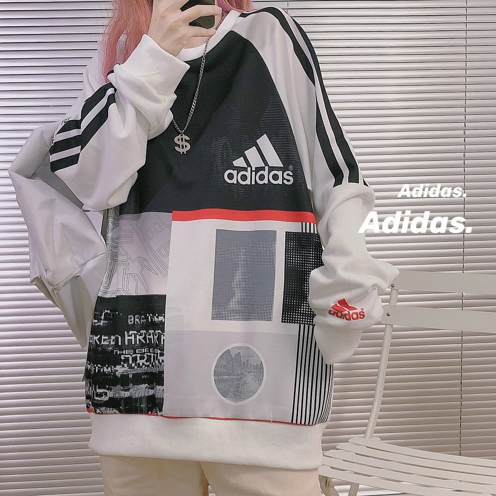 [Babe I'm Real] Áo Sweater Adidas 3Striples ( Full Tag, mac,... )