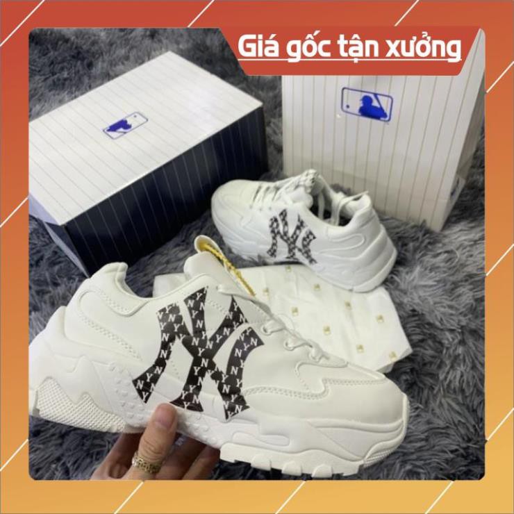 [FreeShip –Sale hàng cao cấp] Giày thể thao nam nữ Sneaker MLB Xịn sò Full phụ kiện, Giầy MlB chạy bộ, đi chơi, tập GYM