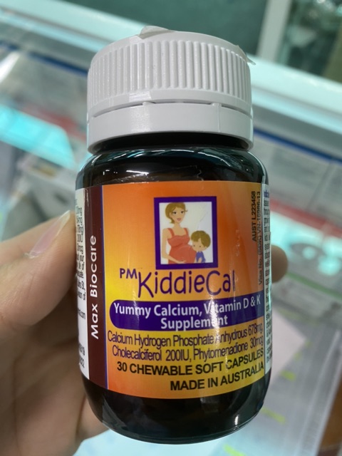✅ Canxi dành cho mẹ bầu và bé KiddieCal Úc | Thế Giới Skin Care