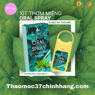 Xịt Thơm Miệng Thảo Mộc 37 (Chính Hãng)