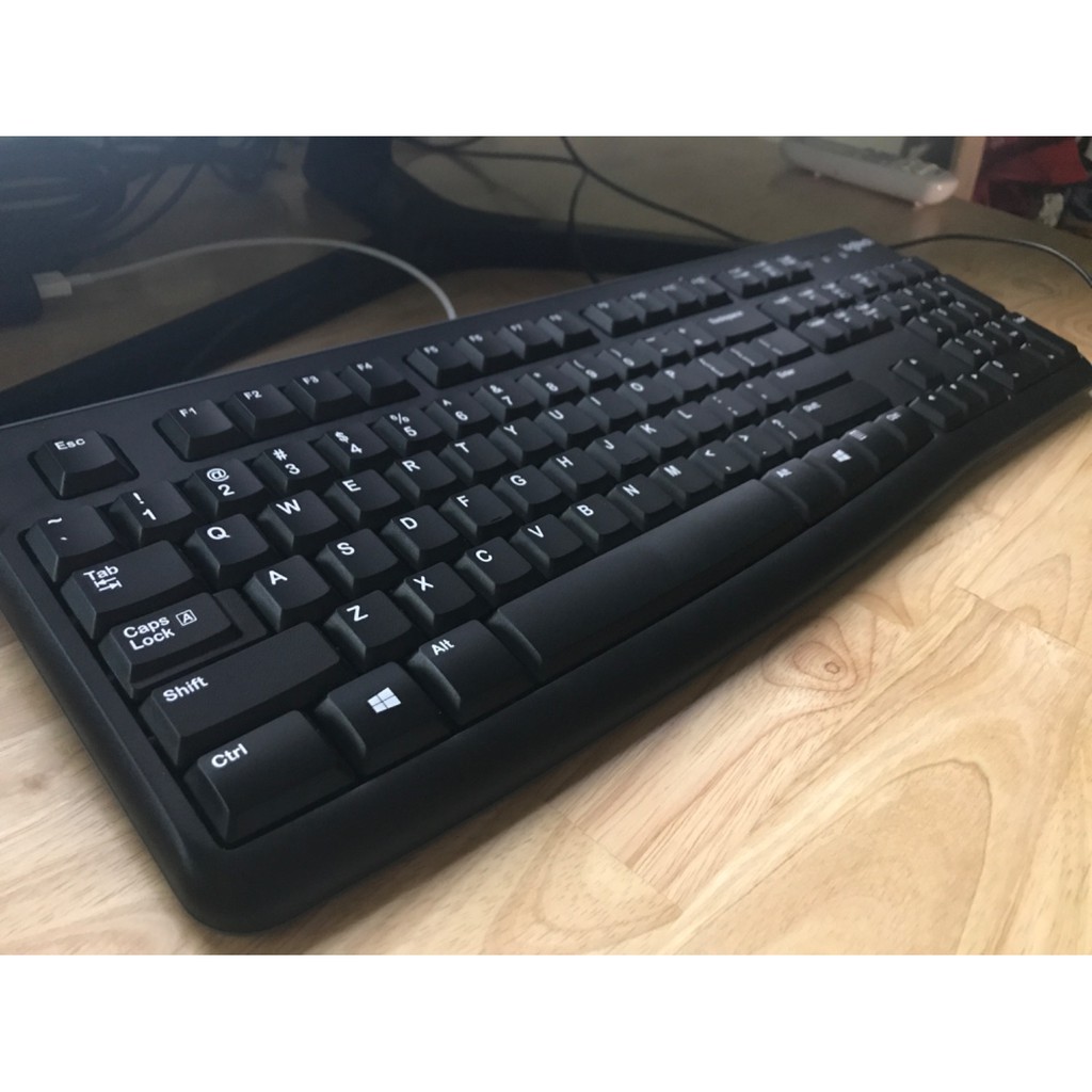 Bàn Phím Có Dây Logitech K120 - Hàng Chính Hãng, Bảo Hành 36 tháng