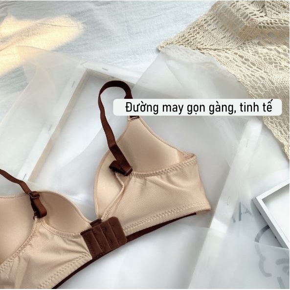 Áo lót nữ Kately dây định hình, không gọng, đệm mỏng, chất liệu thoáng khí AL006 | BigBuy360 - bigbuy360.vn