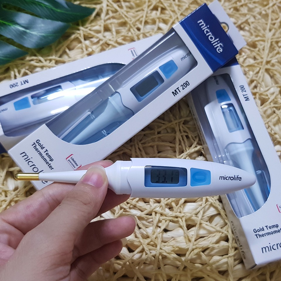 Nhiệt Kế Điện Tử Đầu Mềm Microlife (Mã SP) MT200 Đo Nhanh, Chính Xác Cho Bé