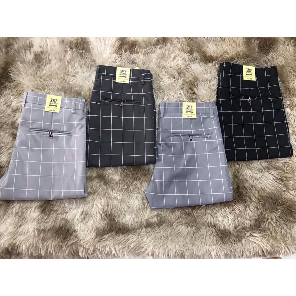 [HOT] Quần Tây DÀI CARO Nam Thời Trang - Chất vải đẹp ( màu y hình) | BigBuy360 - bigbuy360.vn