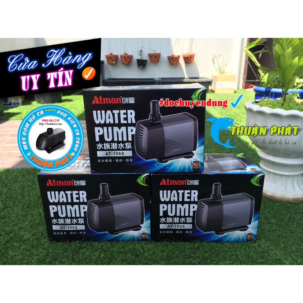 Máy Bơm Hồ Cá Atman AT 104s - AT 105s - AT 106s - AT 107s